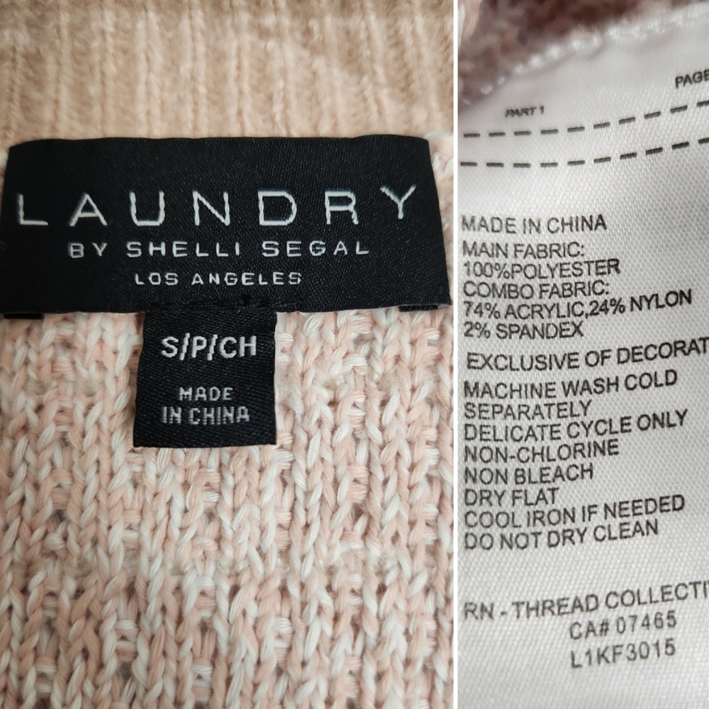 🆕️⬇️Laundry by Shelli Segal Bouclé Button Front Cardigan - Picture 9 of 10